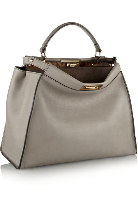 fendi peekaboo medium rue la la|fendi peekaboo leather bag.